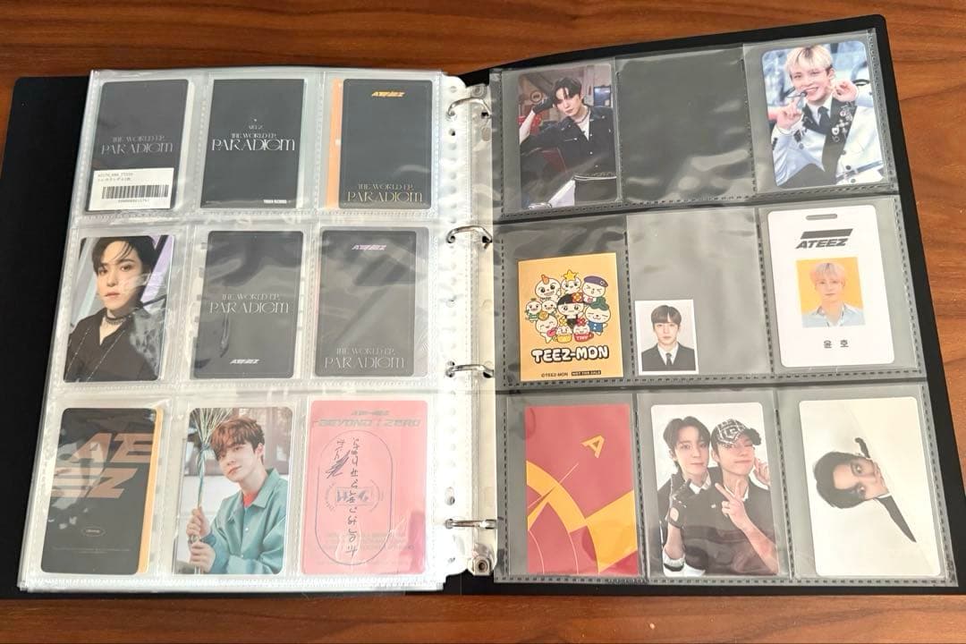 ATEEZ ユノ トレカ トレカファイル 他グッズまとめ