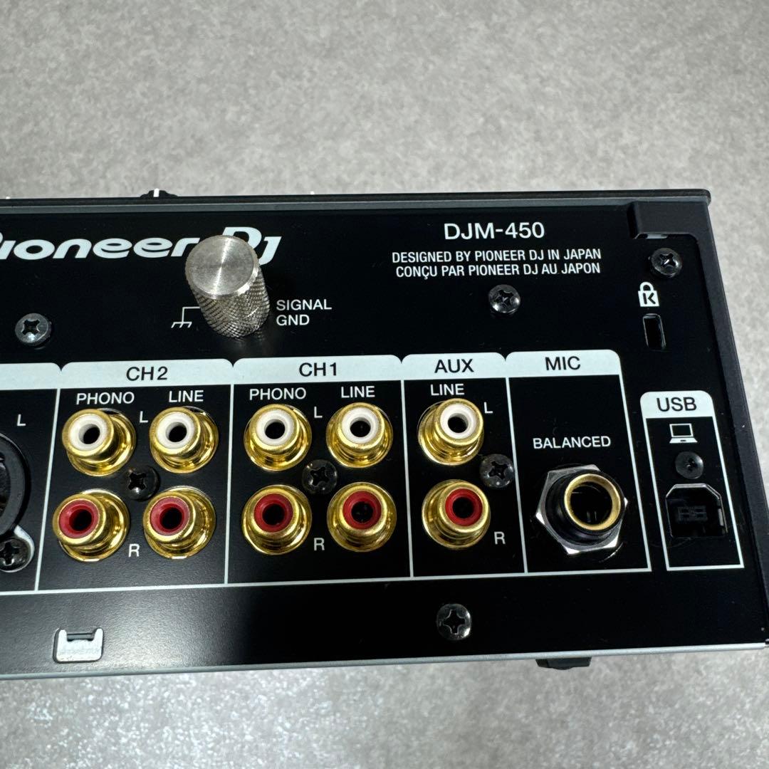 【美品】 Pioneer DJ DJM-450 DJミキサー 18年製