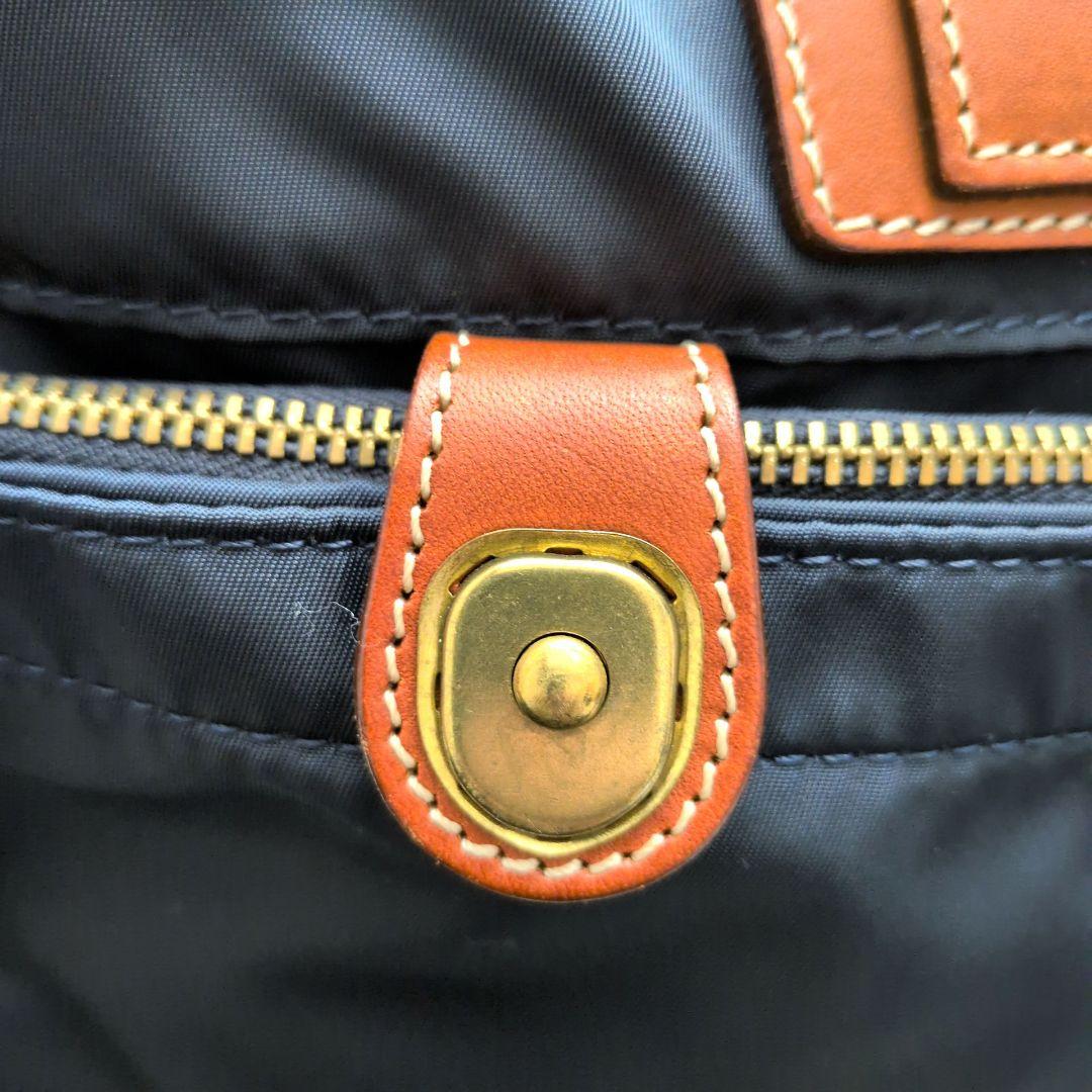 【極美品 保存袋付き】フェリージ　18-50　2WAY　ヘルメットバッグ　紺色