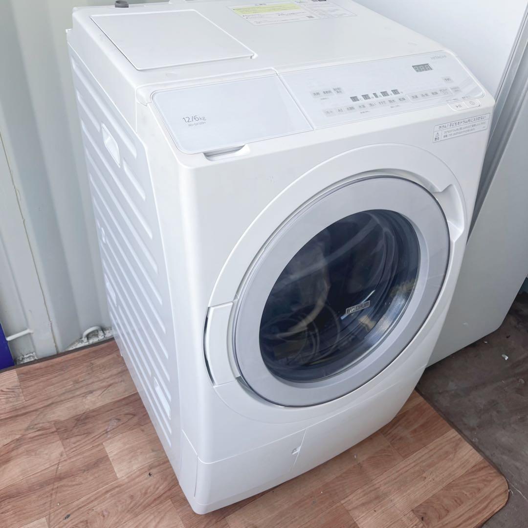 取付無料！日立ビッグドラム熱乾燥搭載・洗剤自動投入ドラム式洗濯機！冷蔵庫