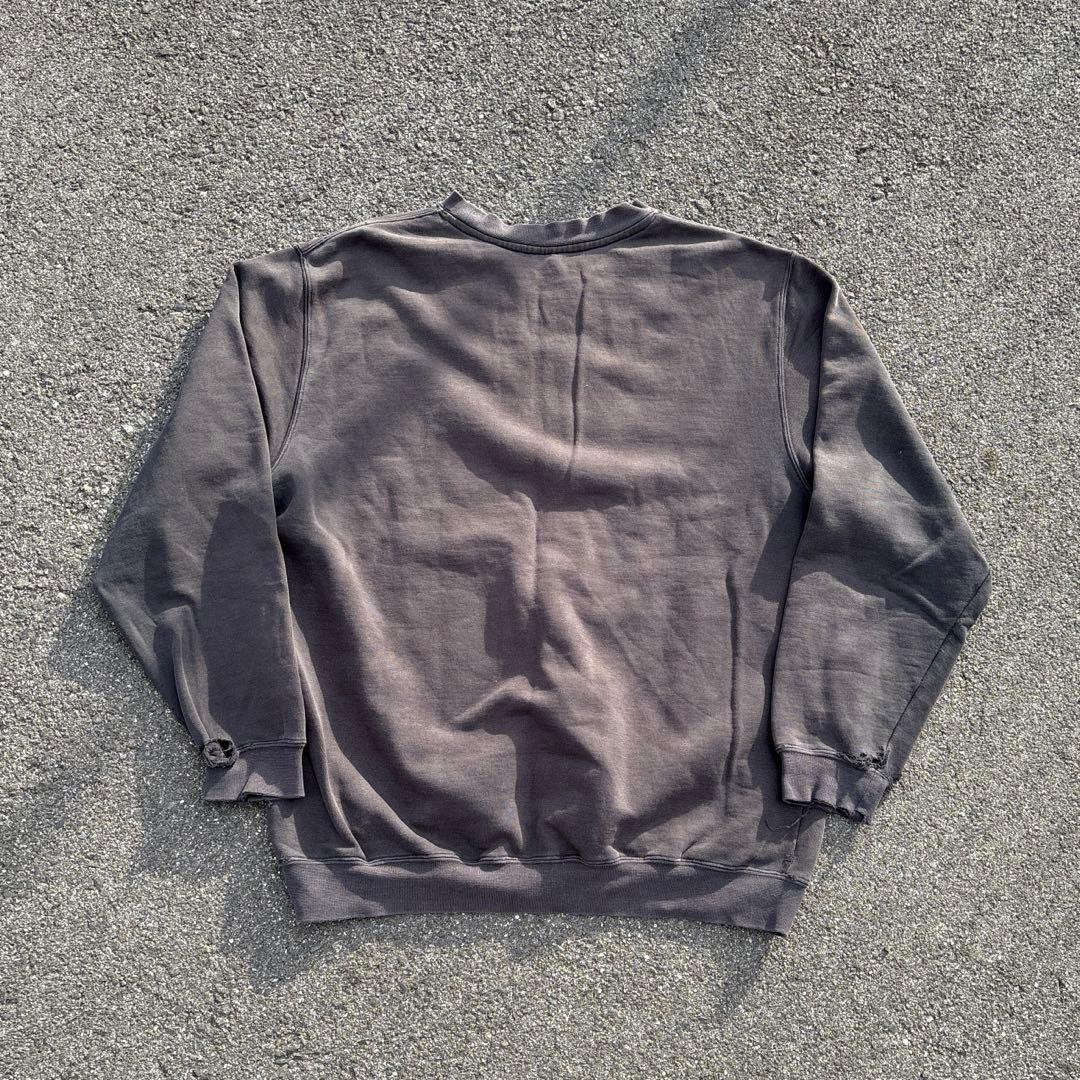 old stussy 90s ビンテージ　スウェット　フェード　ブラック　ボロ