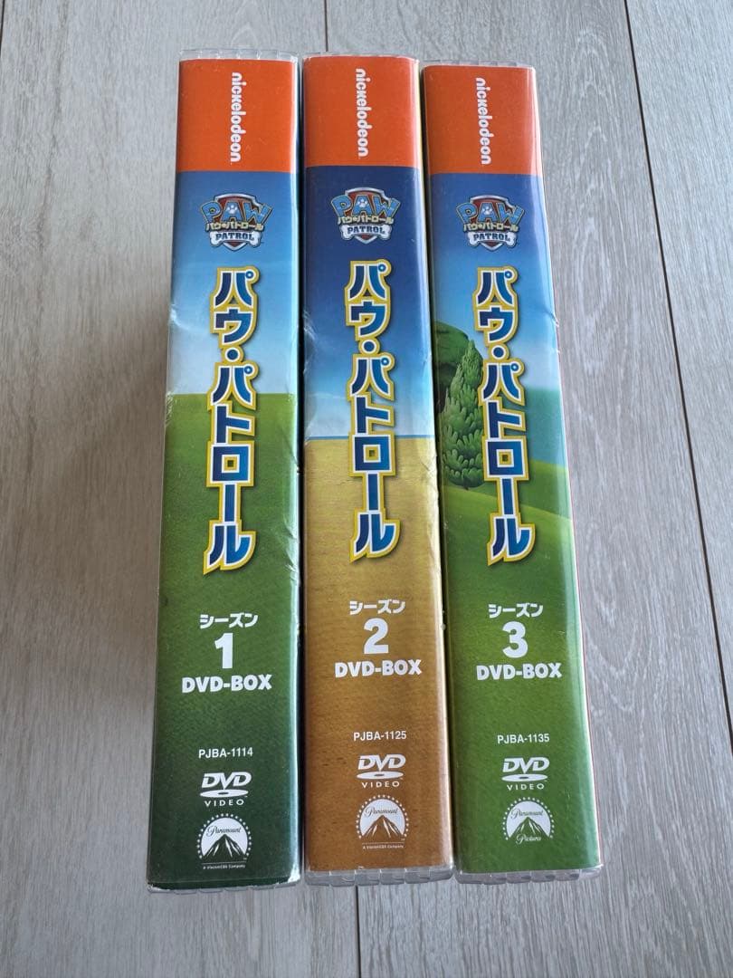 パウ・パトロール DVD シーズン1・2・3 DVD-BOX セット まとめ売り