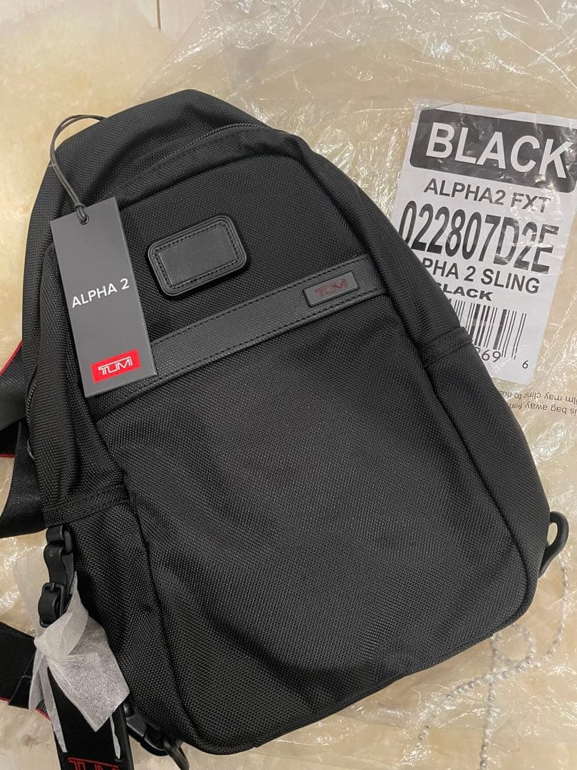 TUMI 22807D2E スリングボディバッグ　ブラック