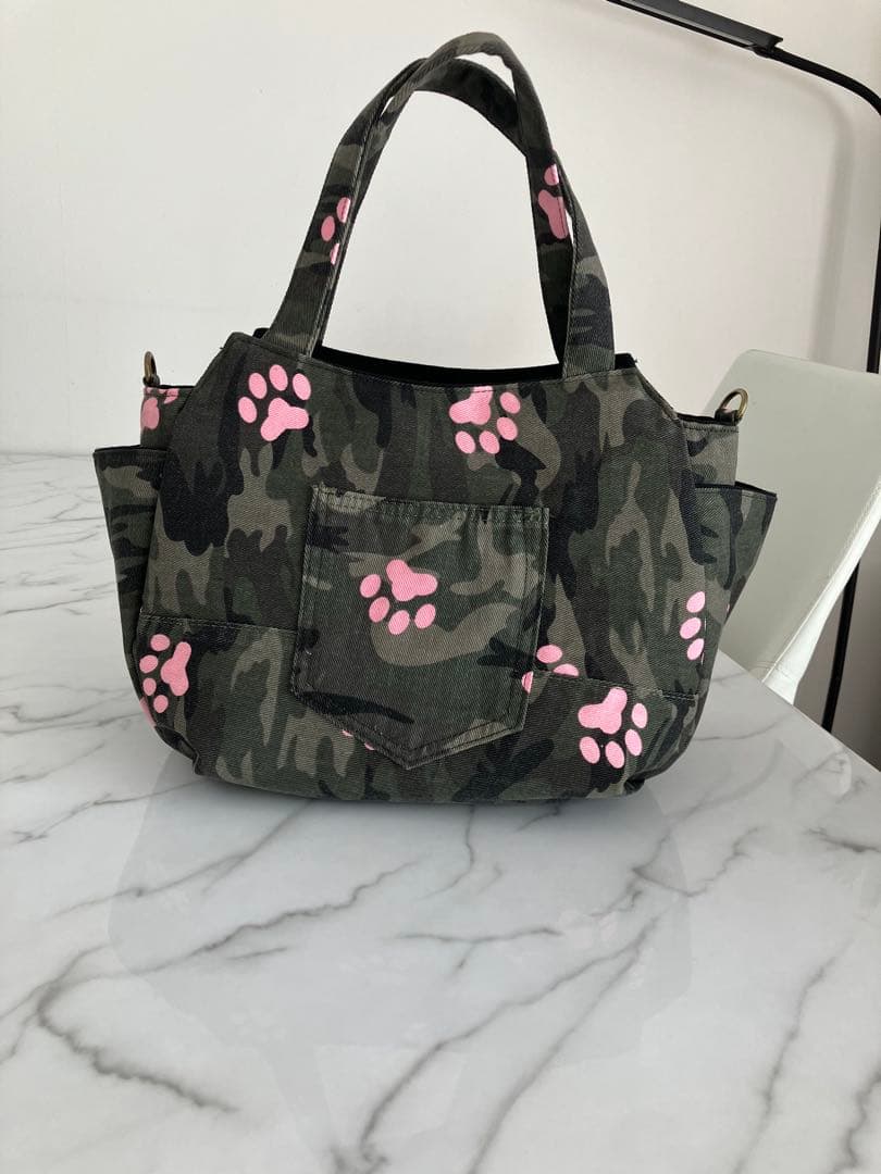 1040 ローザ　デニムリメイクバック　ハンドメイド