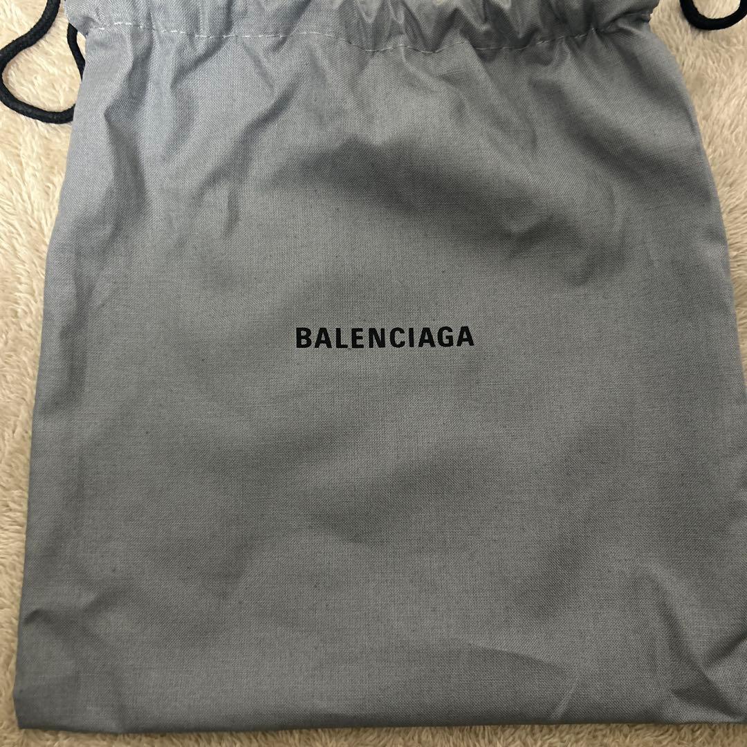 BALENCIAGA ブラックレザー ベルト