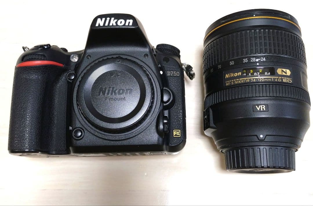 Nikon D750　24-120 4G VR　レンズキット