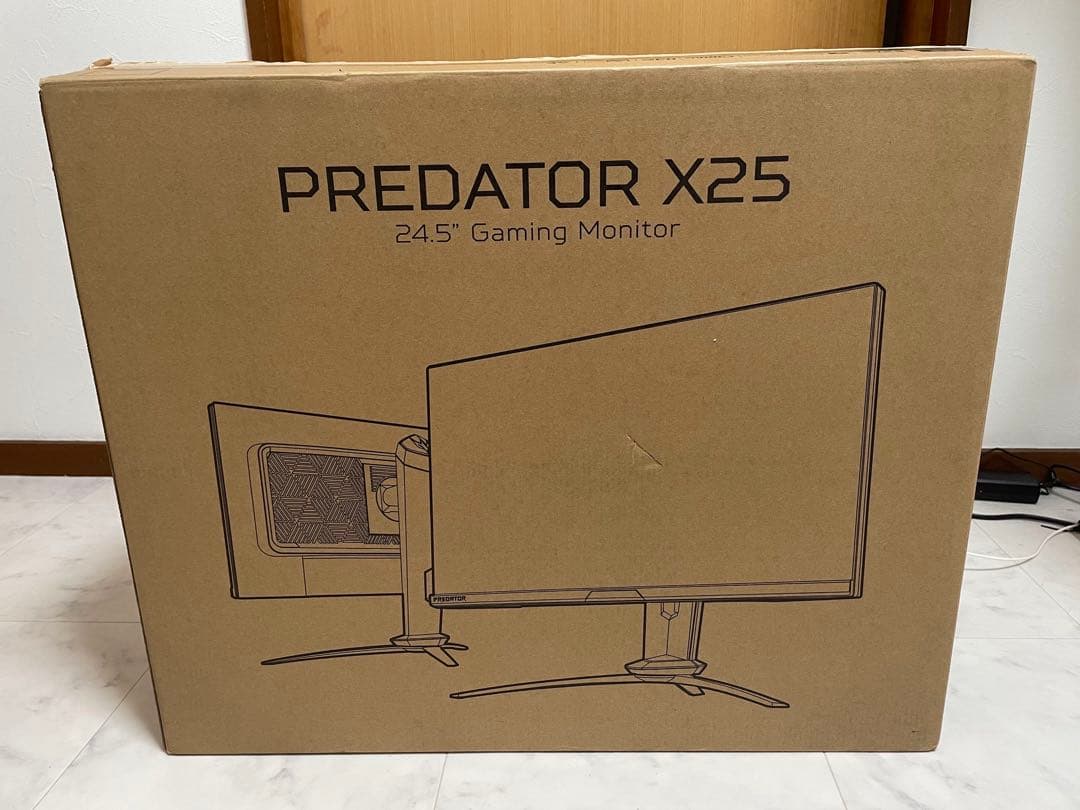 360hzゲーミングモニター　acer predator