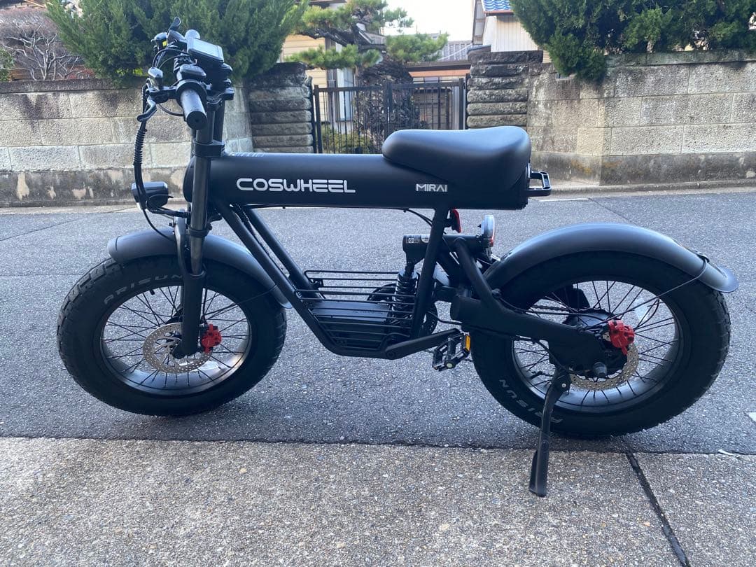 なぎCOSWHEEL MIRAICOMFORT電動アシスト自転車 ブラック