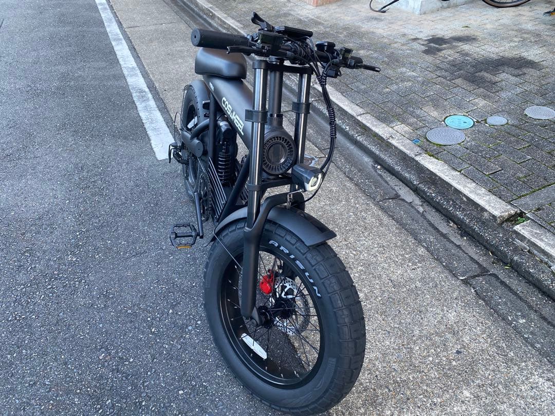 なぎCOSWHEEL MIRAICOMFORT電動アシスト自転車 ブラック