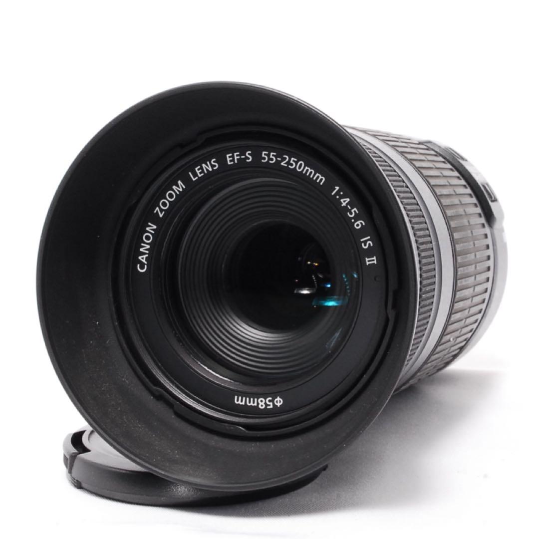 便利な手ぶれ補正付き◆Canon EF-S 55-250mm IS II◆美品◆