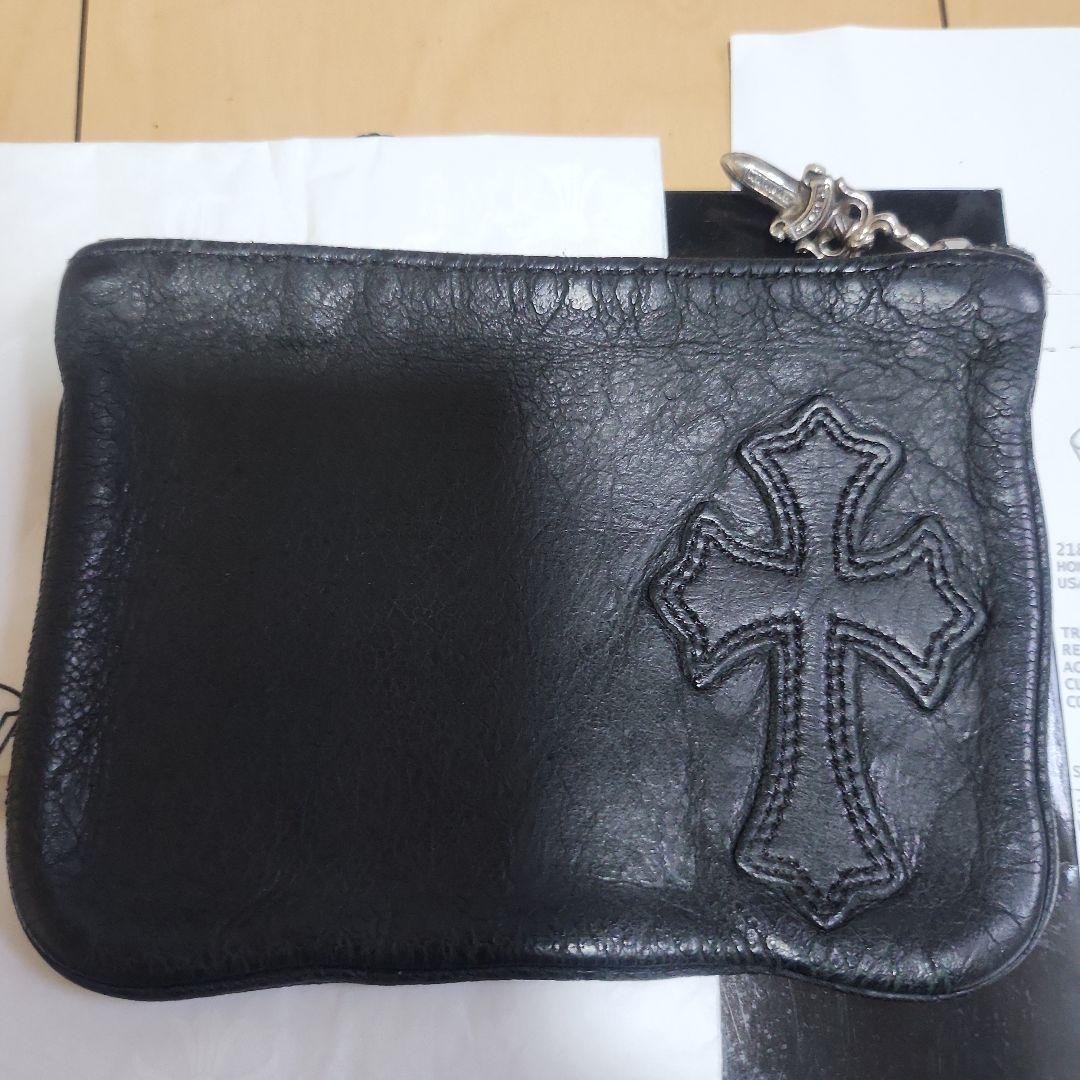 CHROME HEARTS チェンジパース レザークロスパッチ ケース