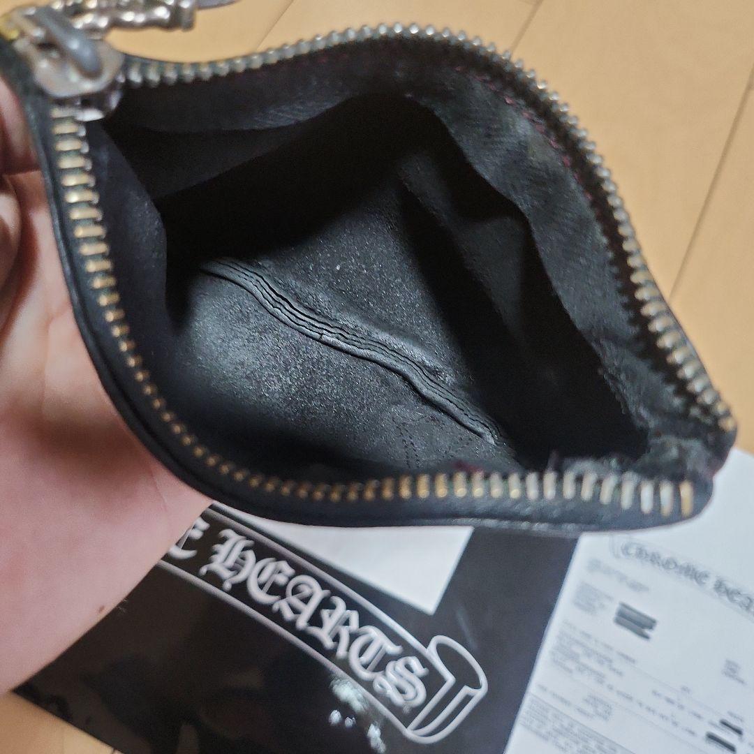 CHROME HEARTS チェンジパース レザークロスパッチ ケース