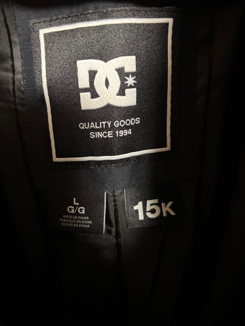 DC スノーボード ビブパン　ブラック