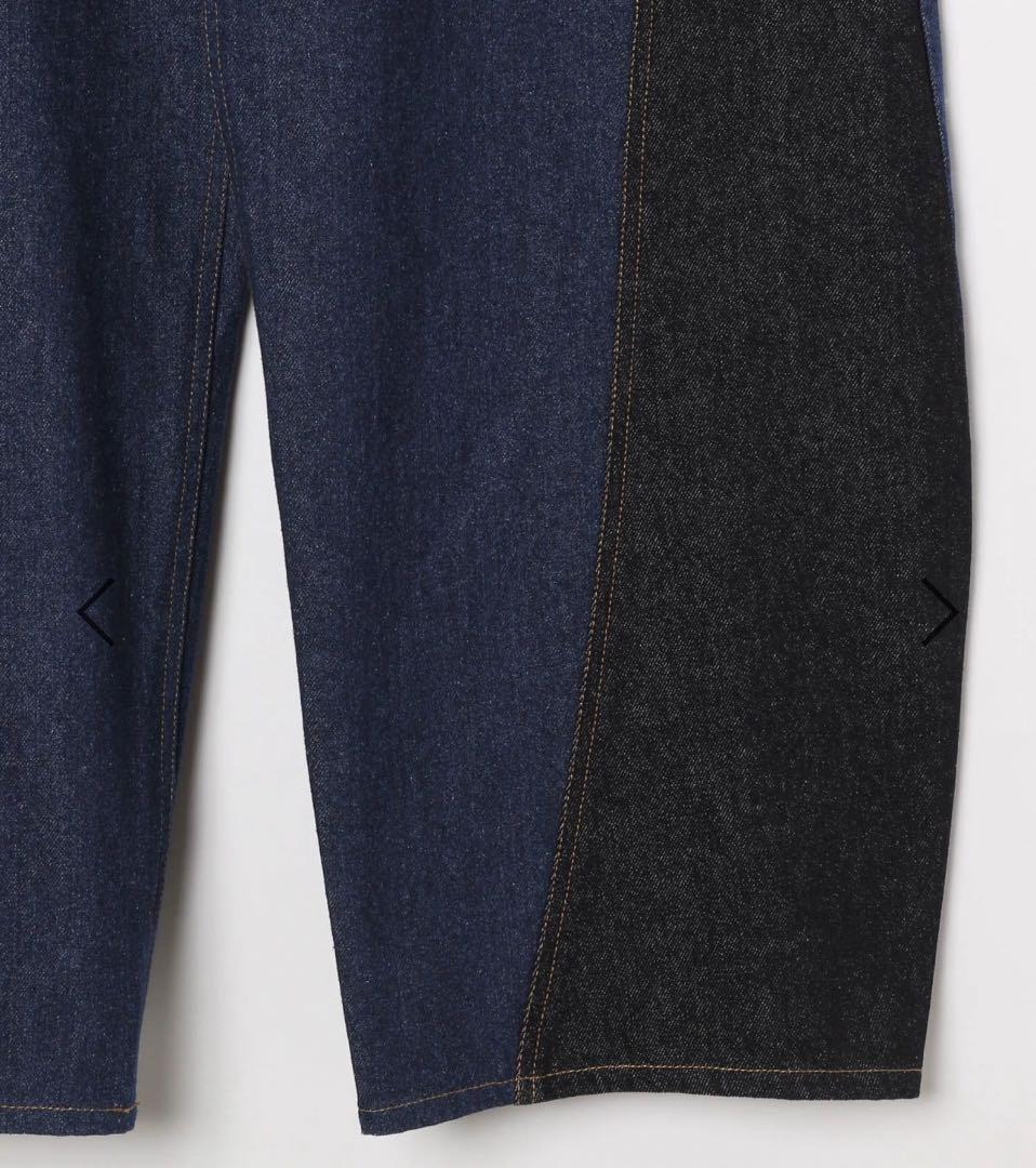 新品 ニコアンド［be with M］ Misayo デニムパンツ Lサイズ