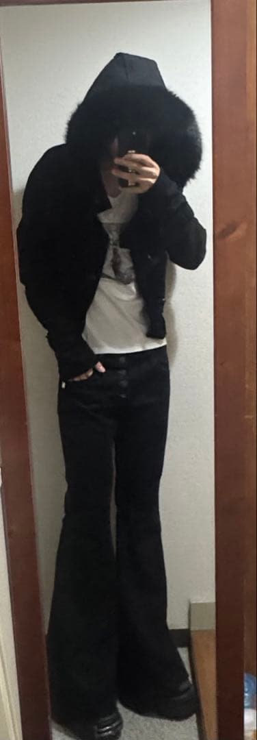 ファーパーカー　y2k archive グランジopiumお兄系V系　swag