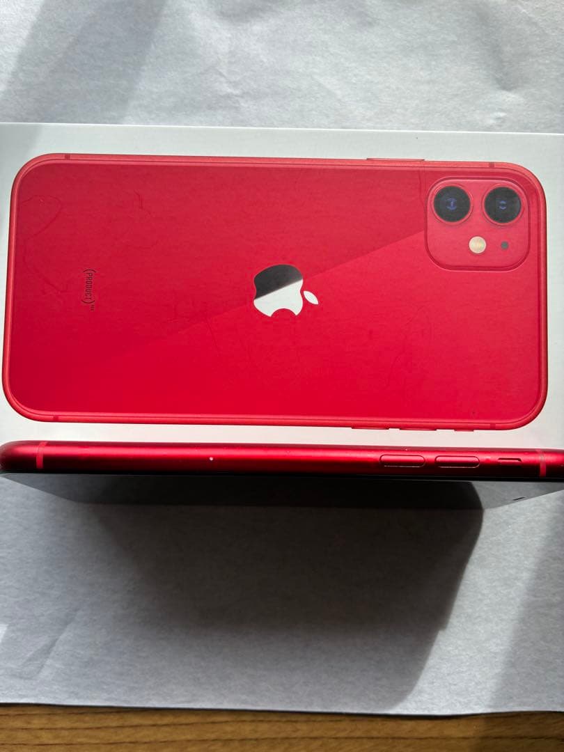 スマートフォン本体 Apple iPhone 11 (PRODUCT(RED)) 64GB