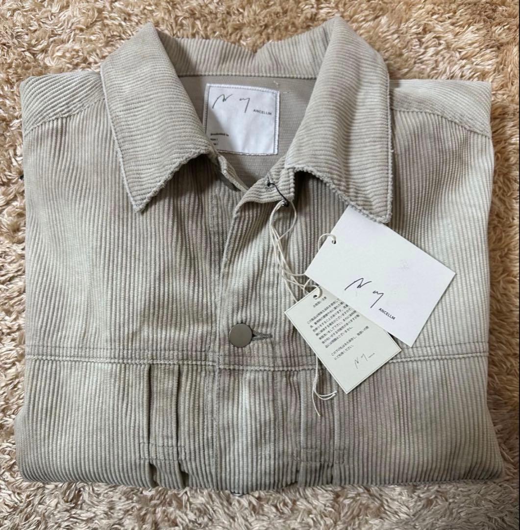 ジャケット・アウター CORDED VELVETEEN JACKET(GRAY) size3