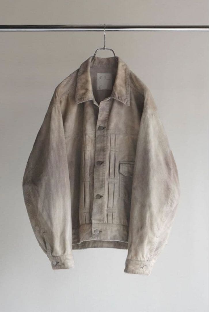 ジャケット・アウター CORDED VELVETEEN JACKET(GRAY) size3