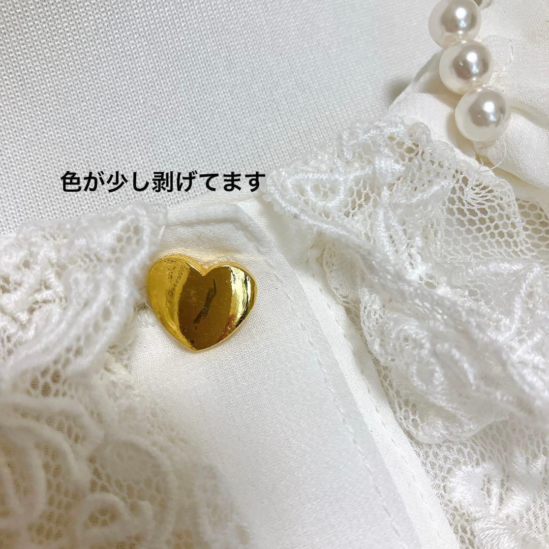 Angelic Pretty Sweet Creamブラウス　白