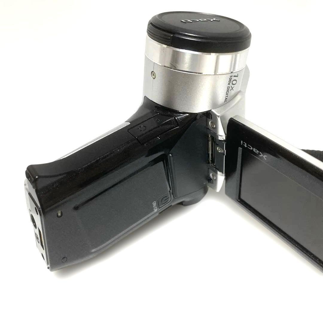 美動作品　SANYO Xacti DMX-HD1000 シルバー　デジカメ