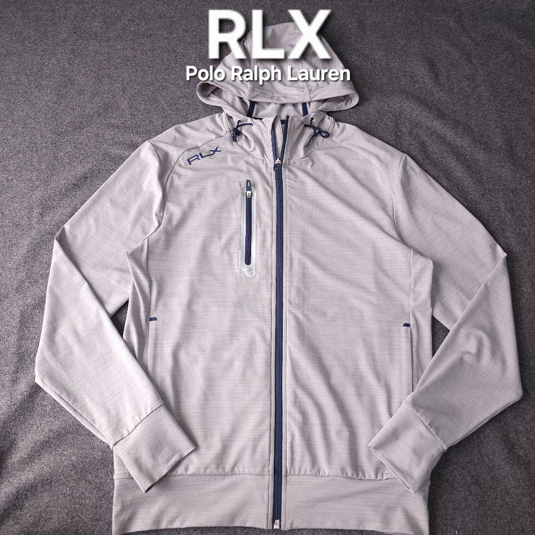 【RLX GOLF】ポロラルフローレン ロゴマーク 長袖ゴルフパーカー S