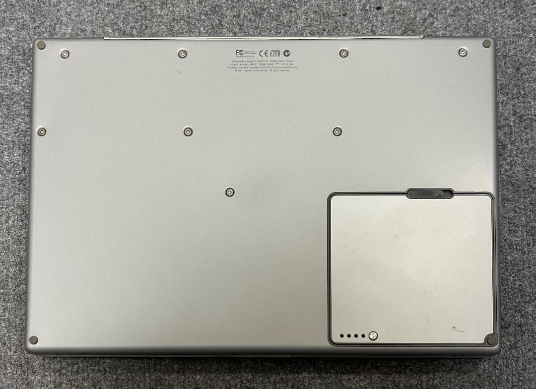 コレクター品 PowerBookG4 667MHz 512Mb 48Gb OS9