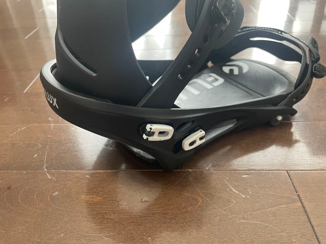 19-20 FLUX DS ビンディング ホワイト/ブラック　Mサイズ