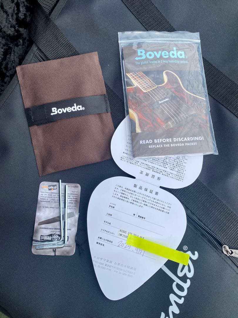 フェンダー❤️Acoustasonic Standard テレキャス黒