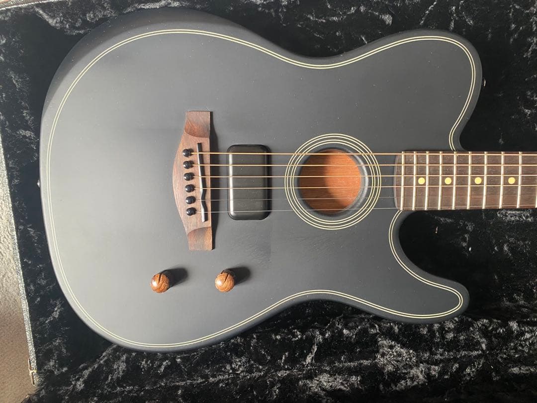 フェンダー❤️Acoustasonic Standard テレキャス黒