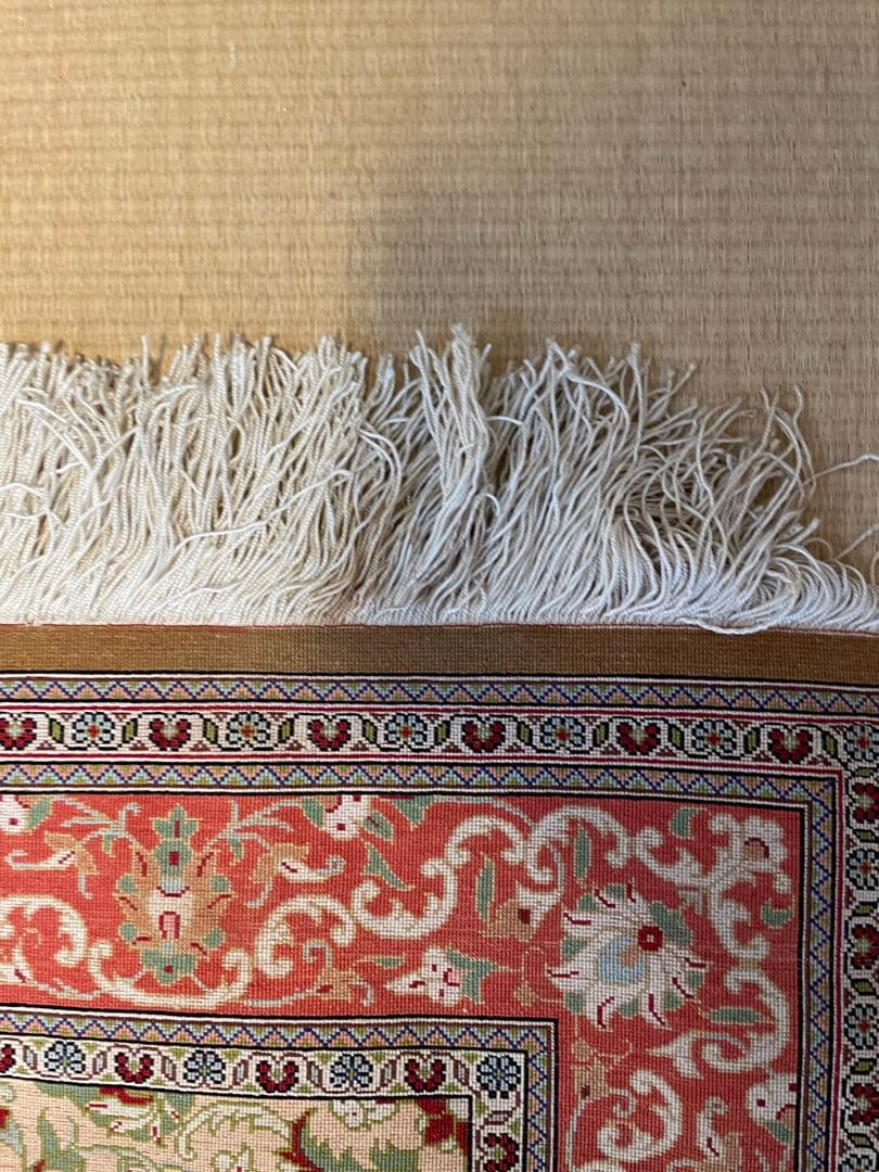 ペルシャ絨毯 ラグ ビンテージ　76cmx110cm