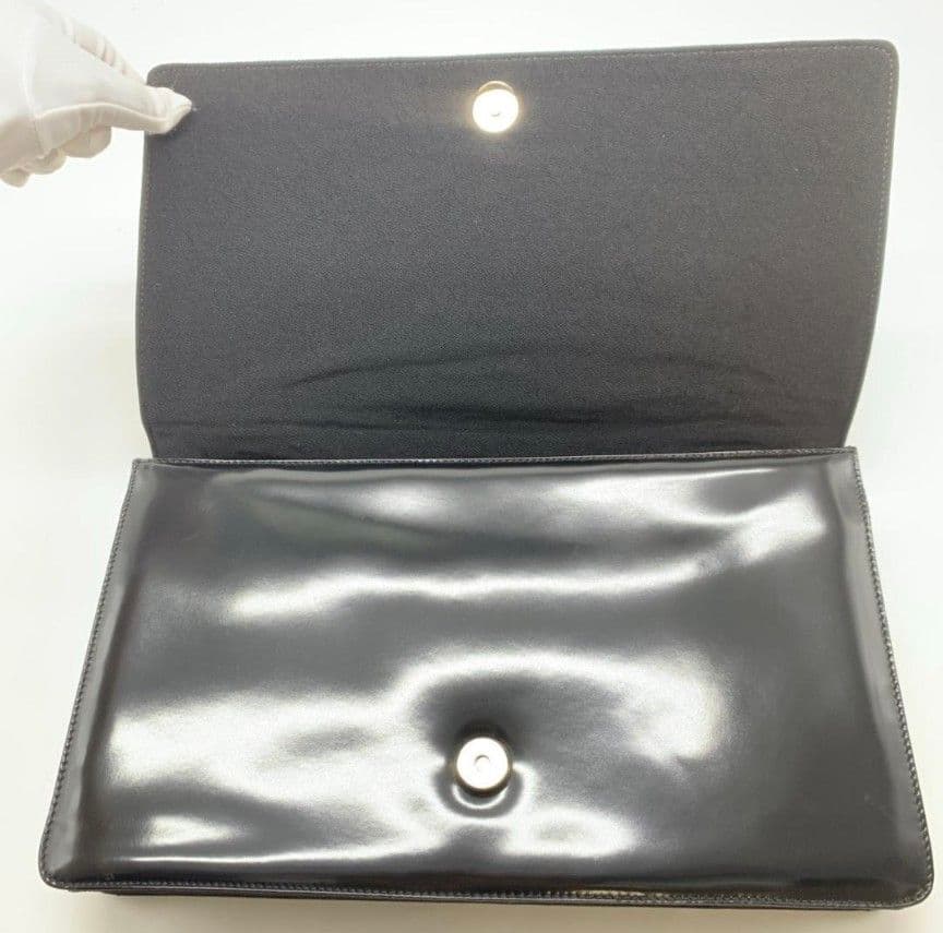 プラダ ハンドバッグ 腕掛け ナイロンキャンバス パテントレザー エナメル