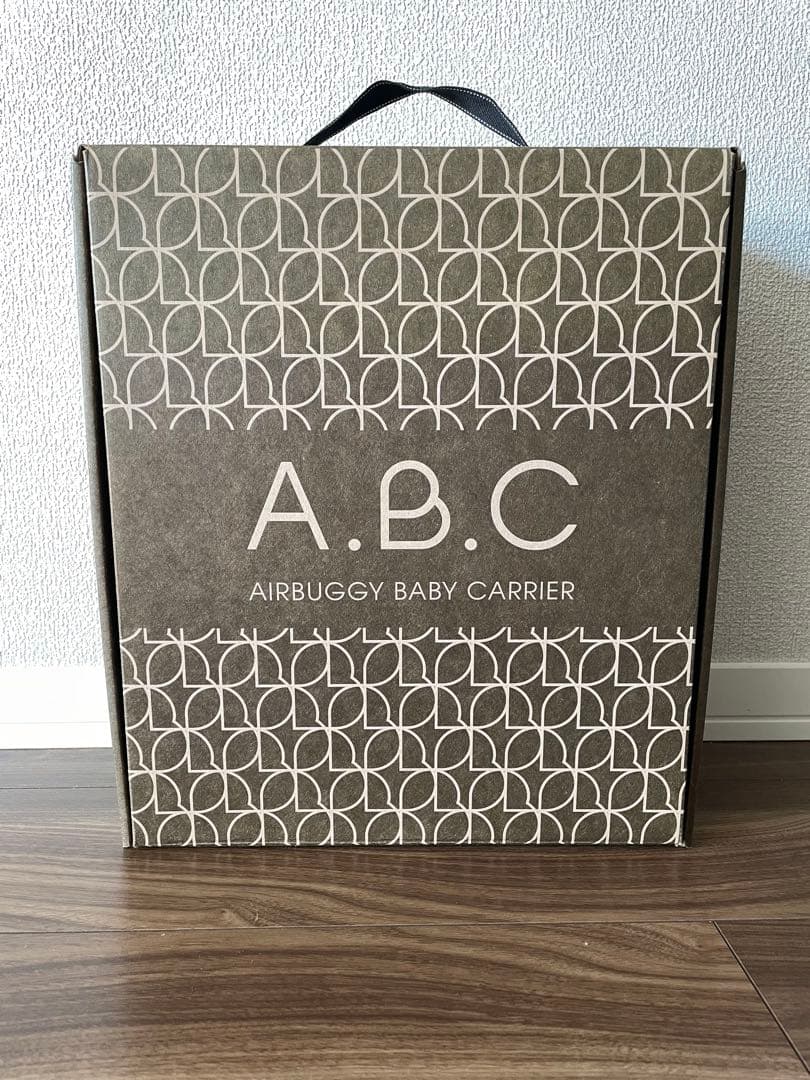 【美品】AIRBUGGY エアバギー 抱っこ紐 ベビーキャリア ブラック