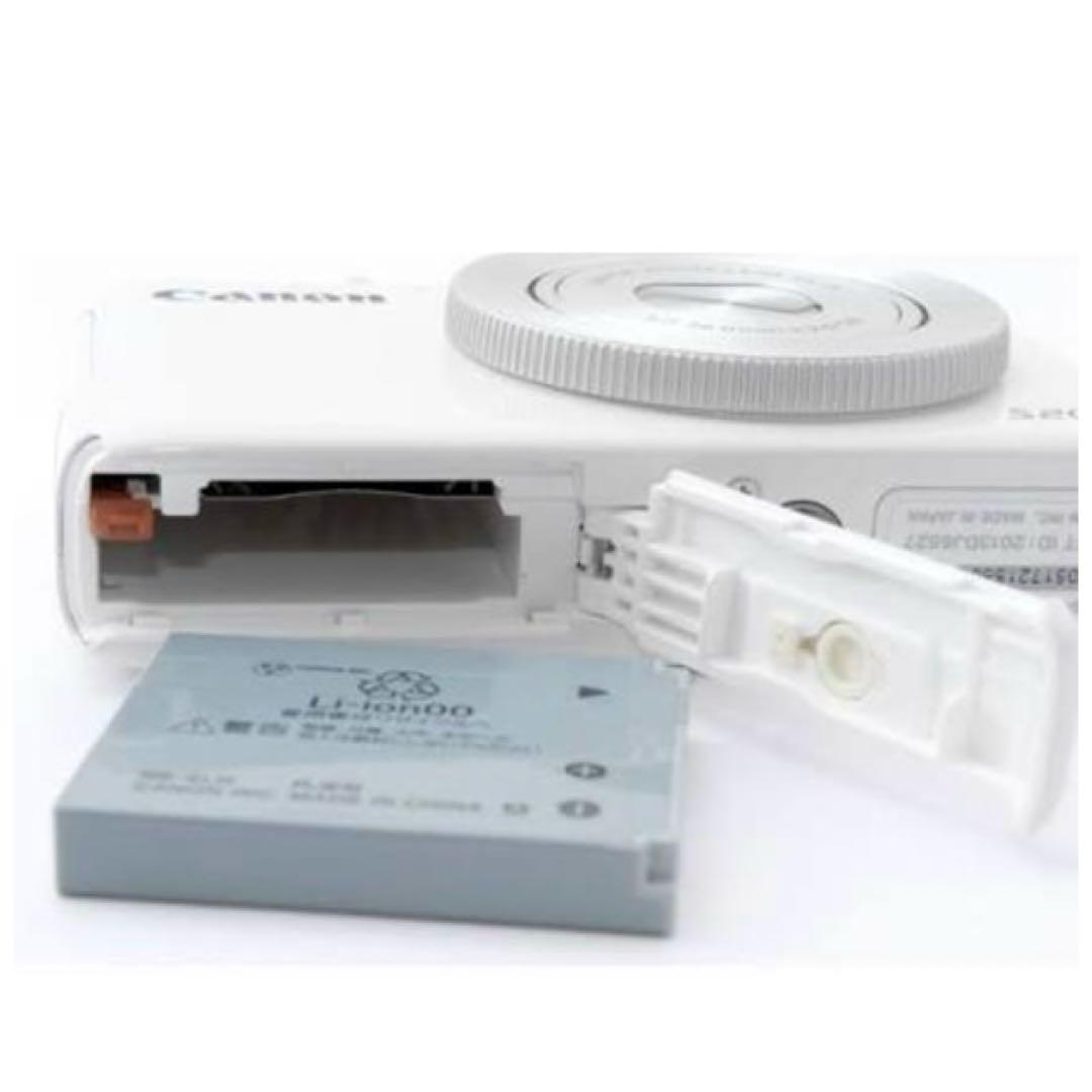 動作良好　美品　PowerShot S200 Canon　白　white