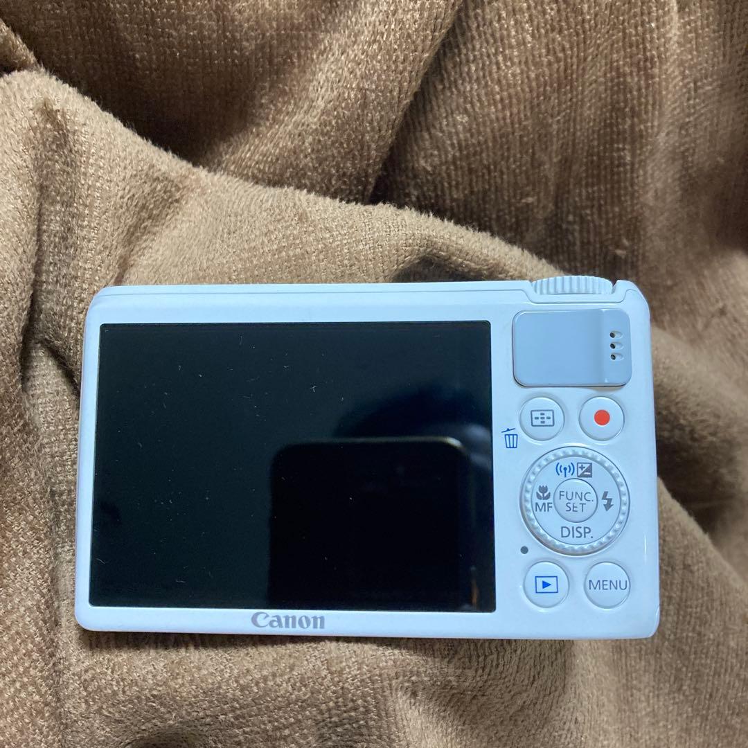 動作良好　美品　PowerShot S200 Canon　白　white