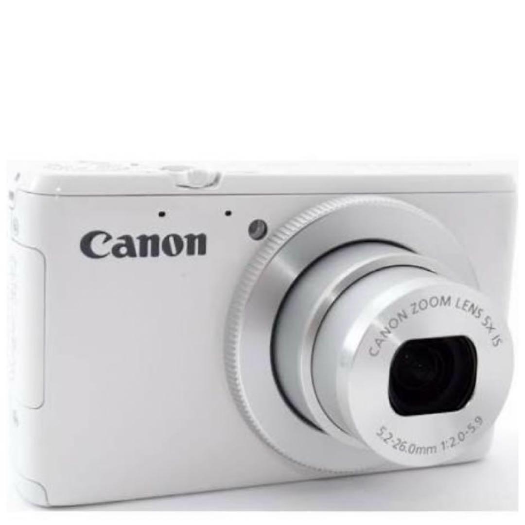 動作良好　美品　PowerShot S200 Canon　白　white