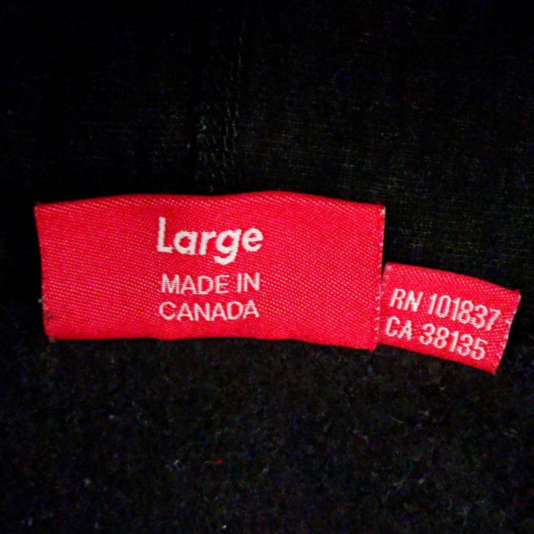 即完売 シュプリーム ボックス 刺繍 ロゴ ブラック オーバーサイズ パーカー