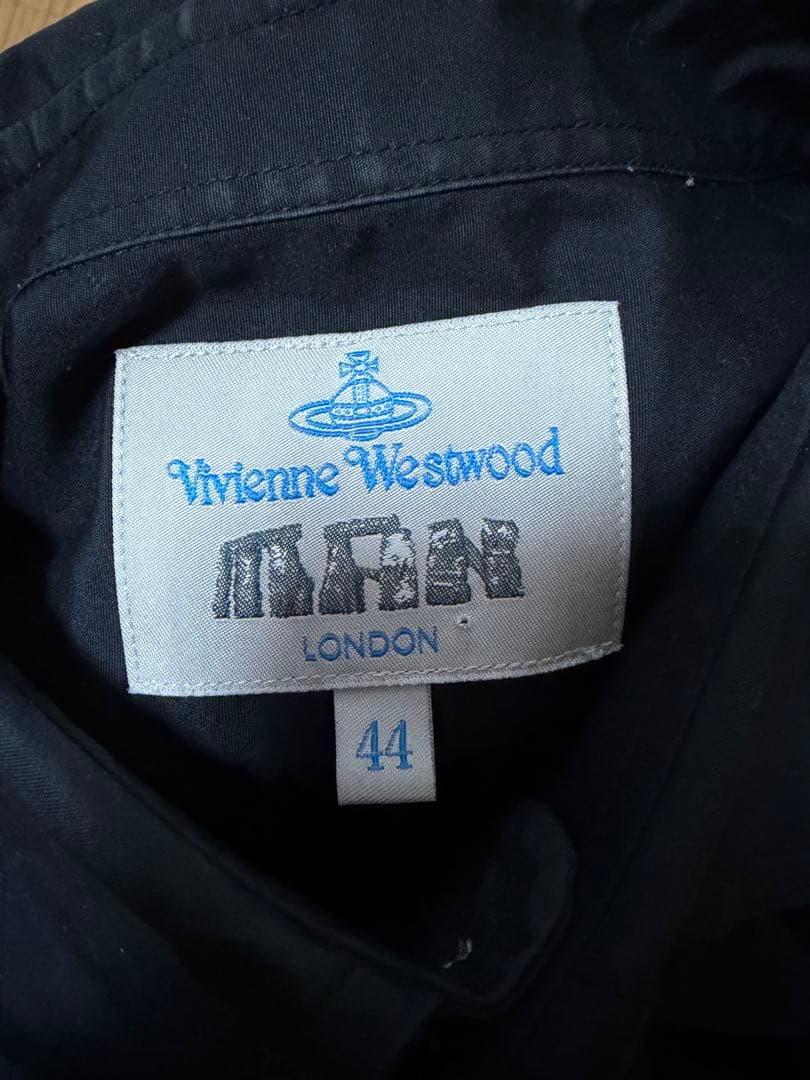Vivienne Westwood 変形襟　長袖シャツ　ドレスシャツ 44