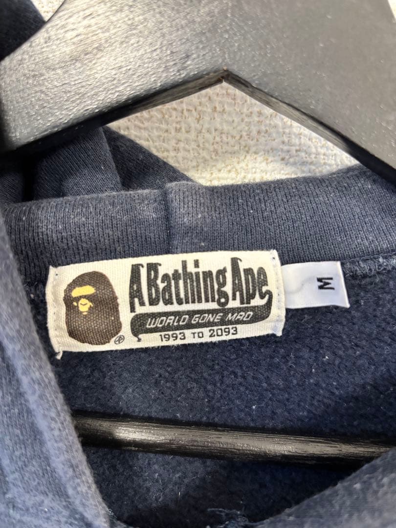 k*5様 A BATHING APE フルジップ パーカー M フェード