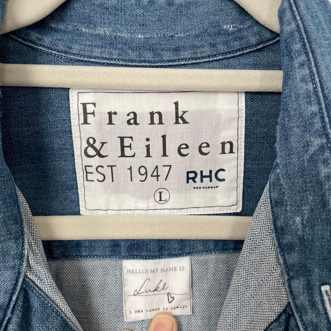 Frank&Eileen for RHC デニムペイントシャツ