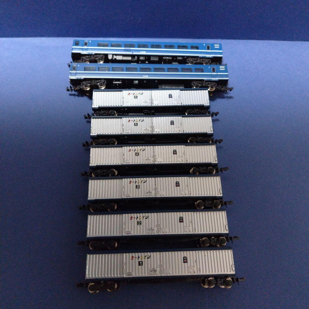 マイクロエース A5945　カートレインさっぽろ8両セット　美品　Nゲージ