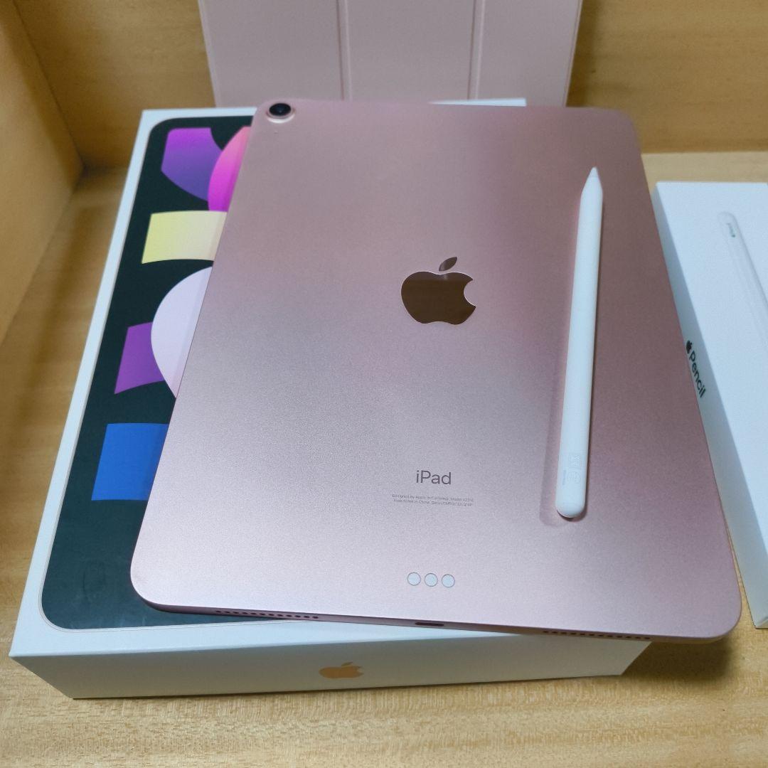 iPad Air 第4世代 64GB ローズゴールド Apple Pencil
