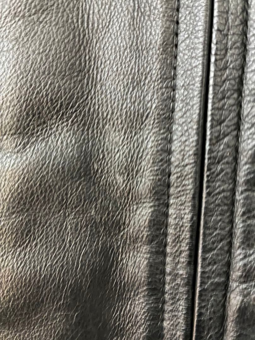 90s ST. JOHN'S BAY キルティングレザージャケット L ブラック