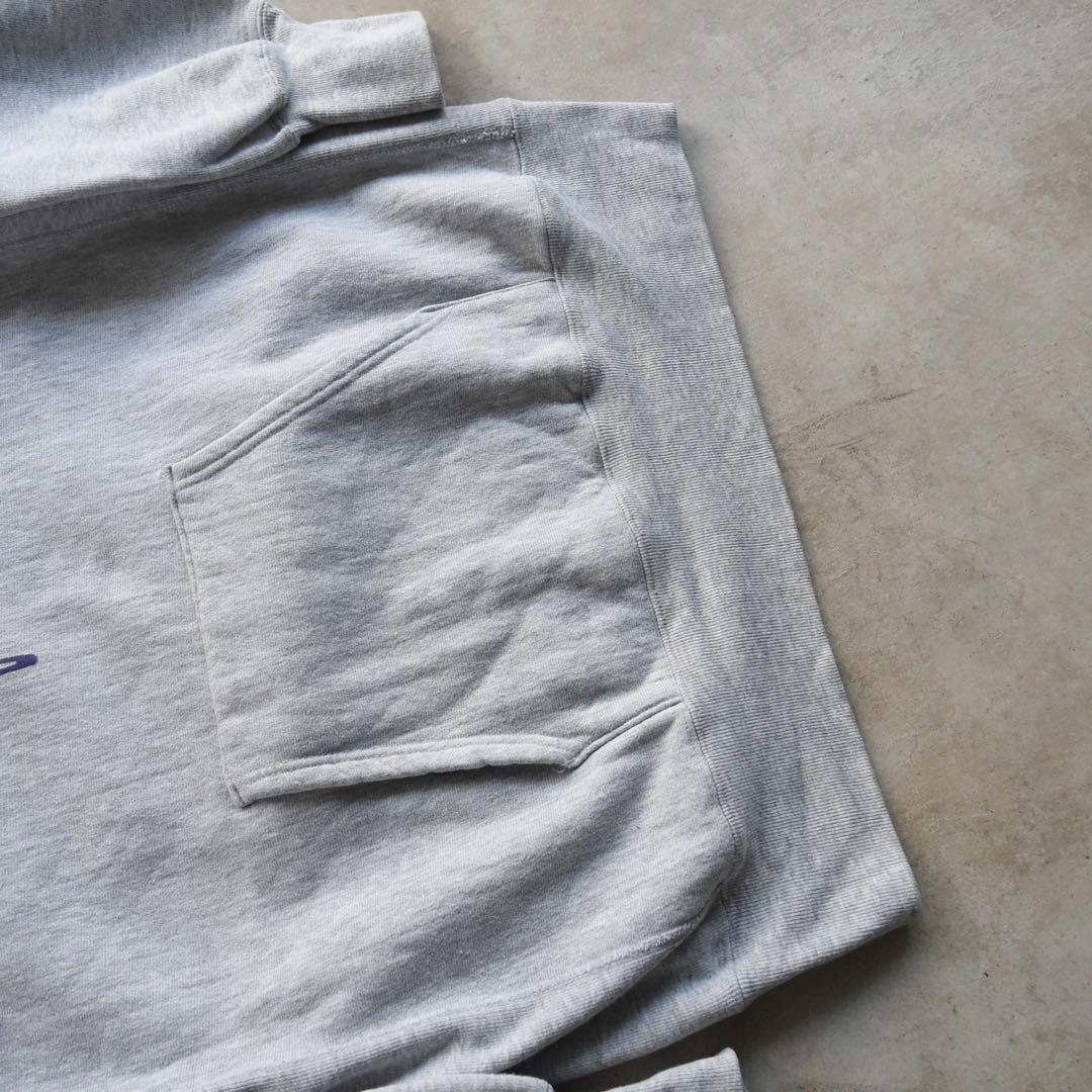 90s チャンピオン NYU リバースウィーブ パーカー USA製 XL