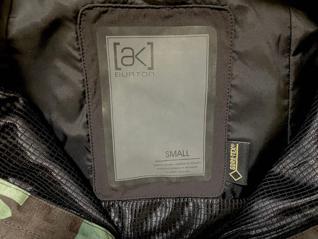 美品 バートン ak CYCLIC GORE-TEX 2L JACKET S