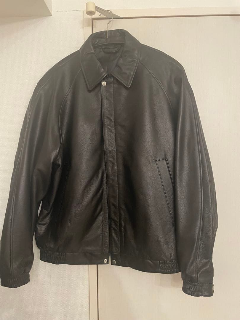 ユニバーサルプロダクツ25AW レザーブルゾン