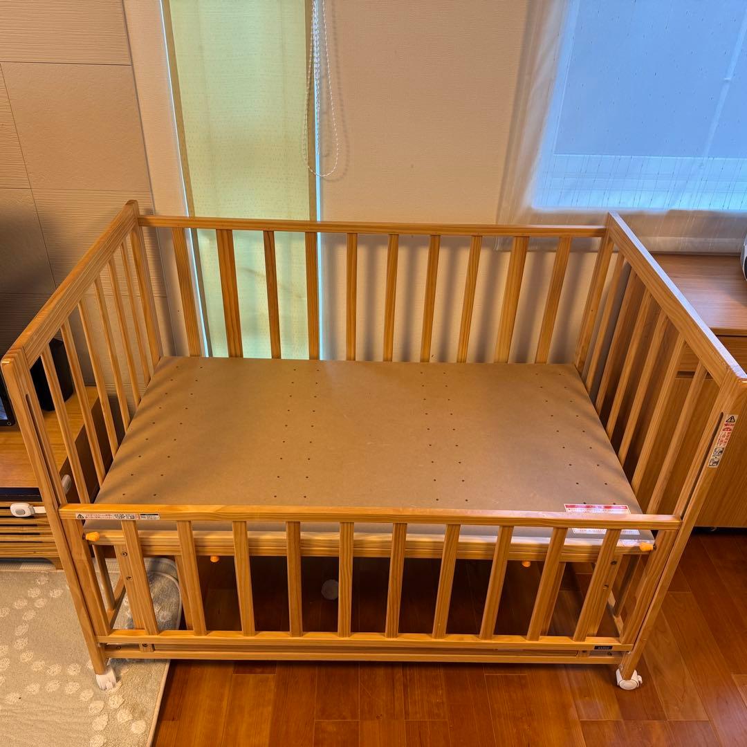 カトージ ベビーベッド 70cm x 120cm レギュラーサイズ
