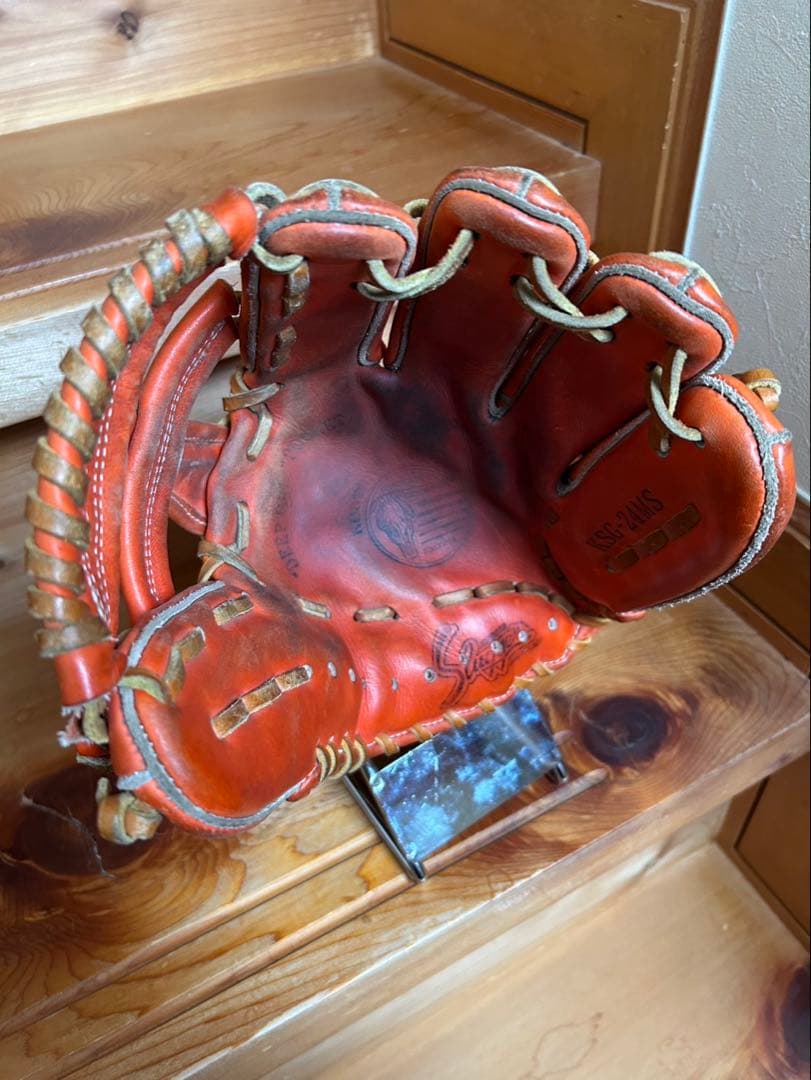 久保田スラッガー　 KSG-24MS オレンジ 硬式野球グローブ