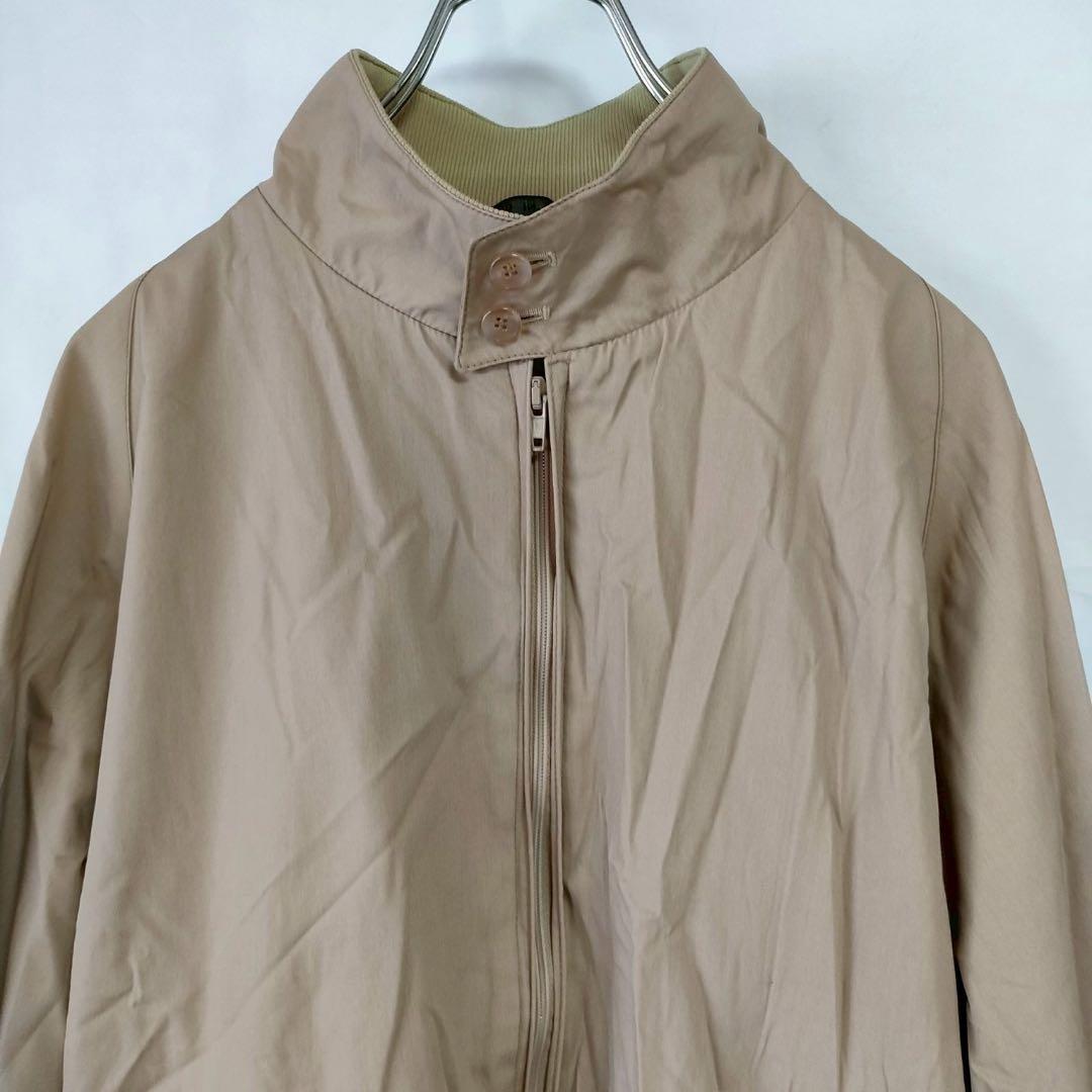 BARACUTA バラクータ　ブルゾン　ジャンパー　アウター　無地　ベージュ　L