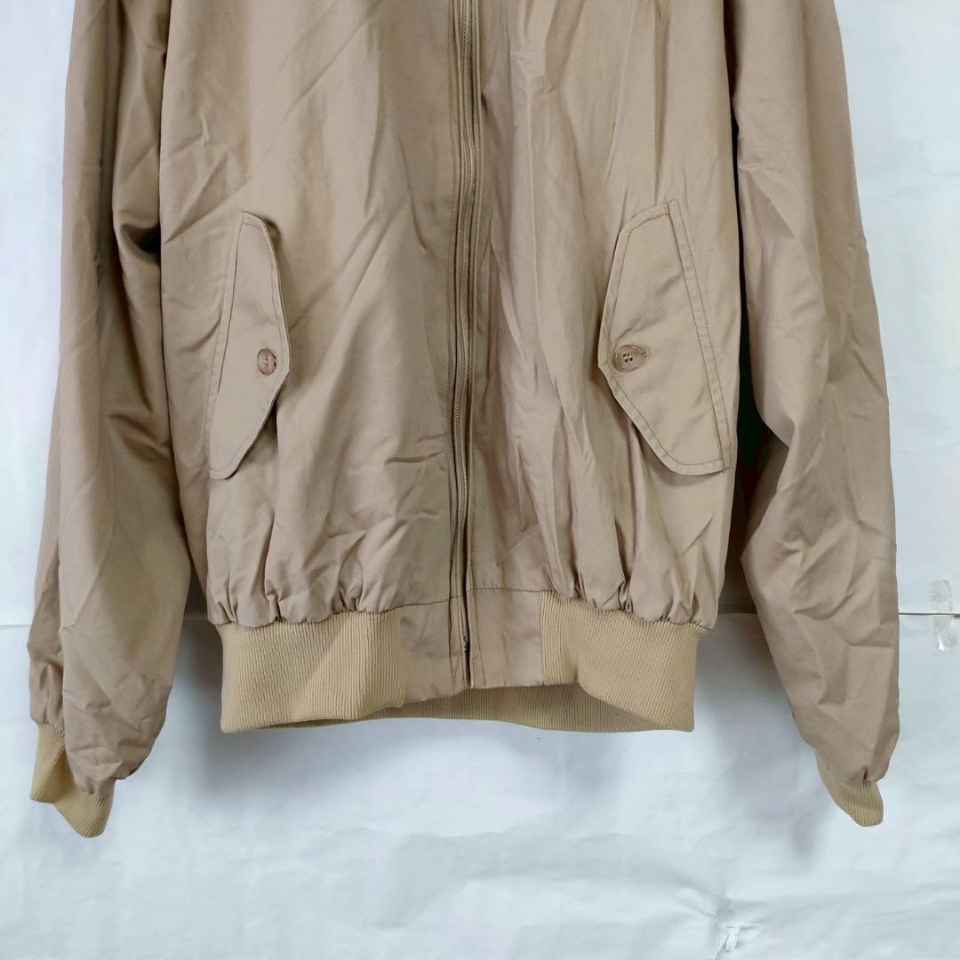 BARACUTA バラクータ　ブルゾン　ジャンパー　アウター　無地　ベージュ　L