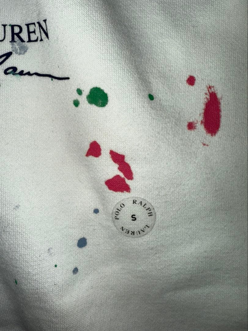 Ralph Lauren Polo Bear パーカー Sサイズ ホワイト